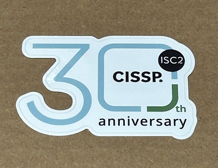 30th Anniversary CISSP Sticker - Click Image to Close